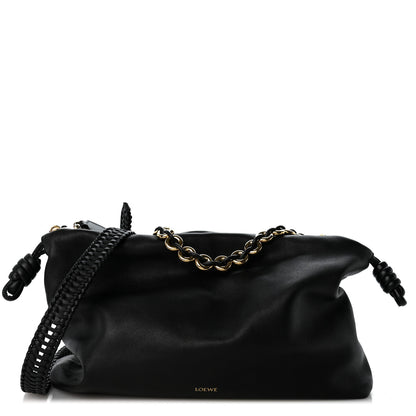 Loewe Mellow Nappa Large Donut Chain Flamenco Black 1 of 13