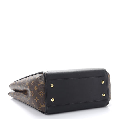 Louis Vuitton Calfskin Monogram Kimono Tote Black 4 of 9
