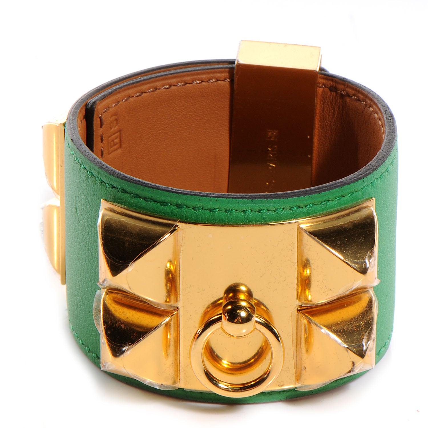 Hermes Swift Collier de Chien CDC Bracelet Bamboo Bambou Small 1 of 8