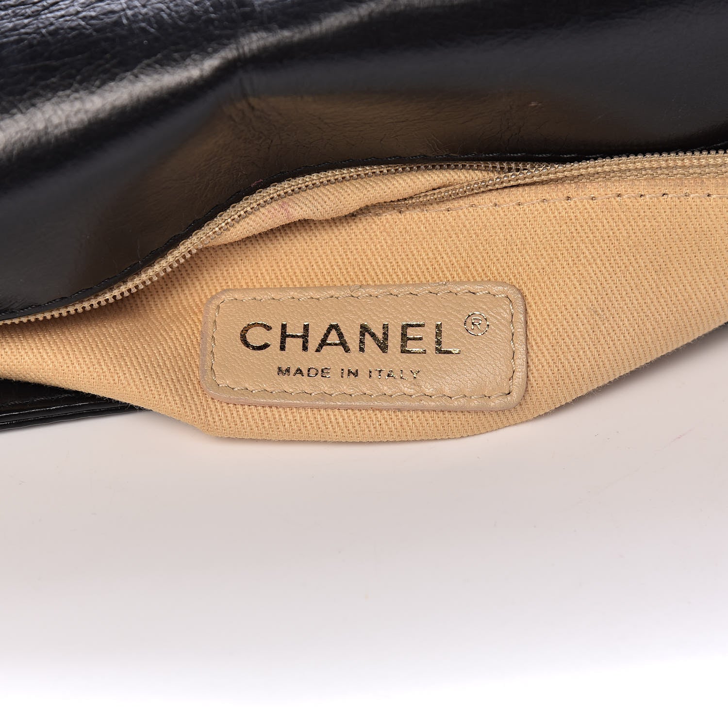 Chanel Aged Glazed Calfskin Quilted Large Boy Flap Black 6 of 16