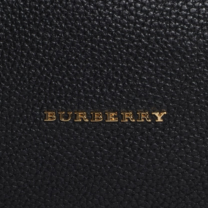Burberry London Grainy Calfskin Medium Greenwood Bowling Bag Black 24 of 24