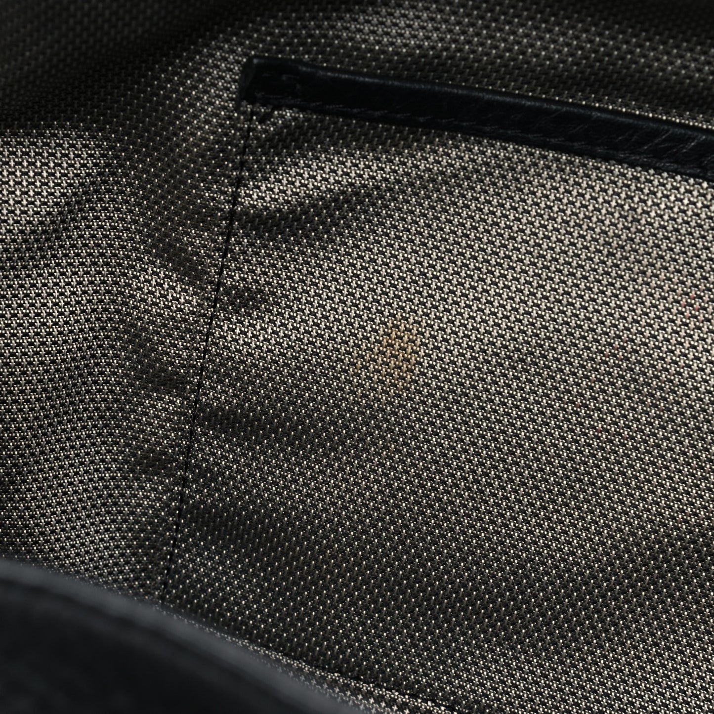 Nylon Monogram Bucket Black