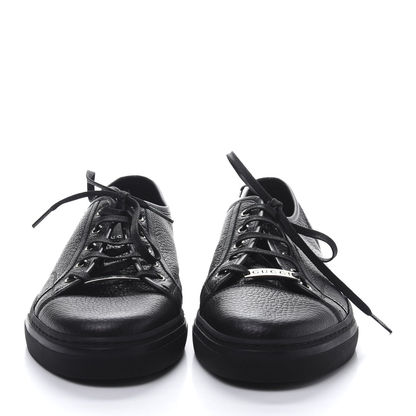 Nappa Mens Low Top Sneakers 9 Black