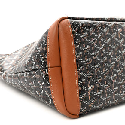 Goyard Goyardine Artois MM Black Gold 8 of 9