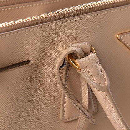 Prada Saffiano Large Galleria Double Zip Tote Cammeo 14 of 14