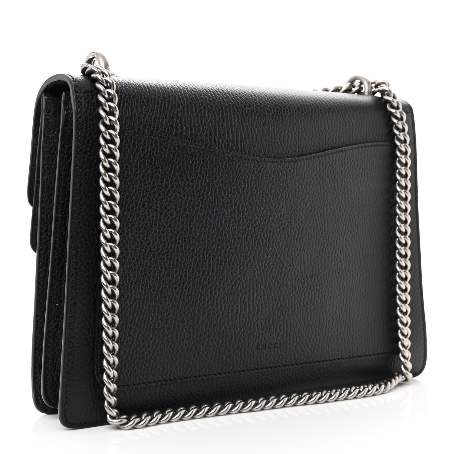 Gucci Dollar Calfskin Crystal Medium Dionysus Shoulder Bag Black Black Diamond 3 of 11