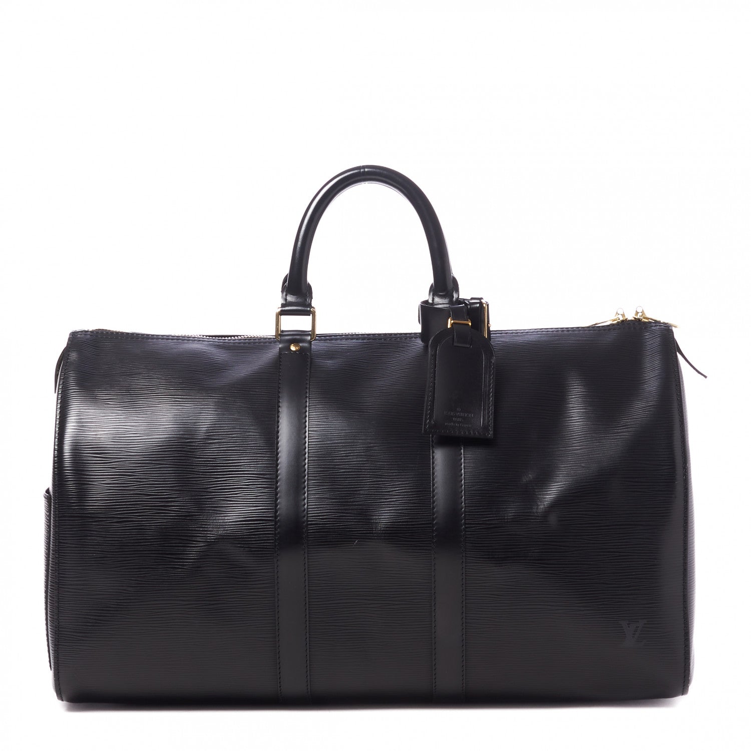 Louis Vuitton Epi Keepall 45 Black 1 of 11