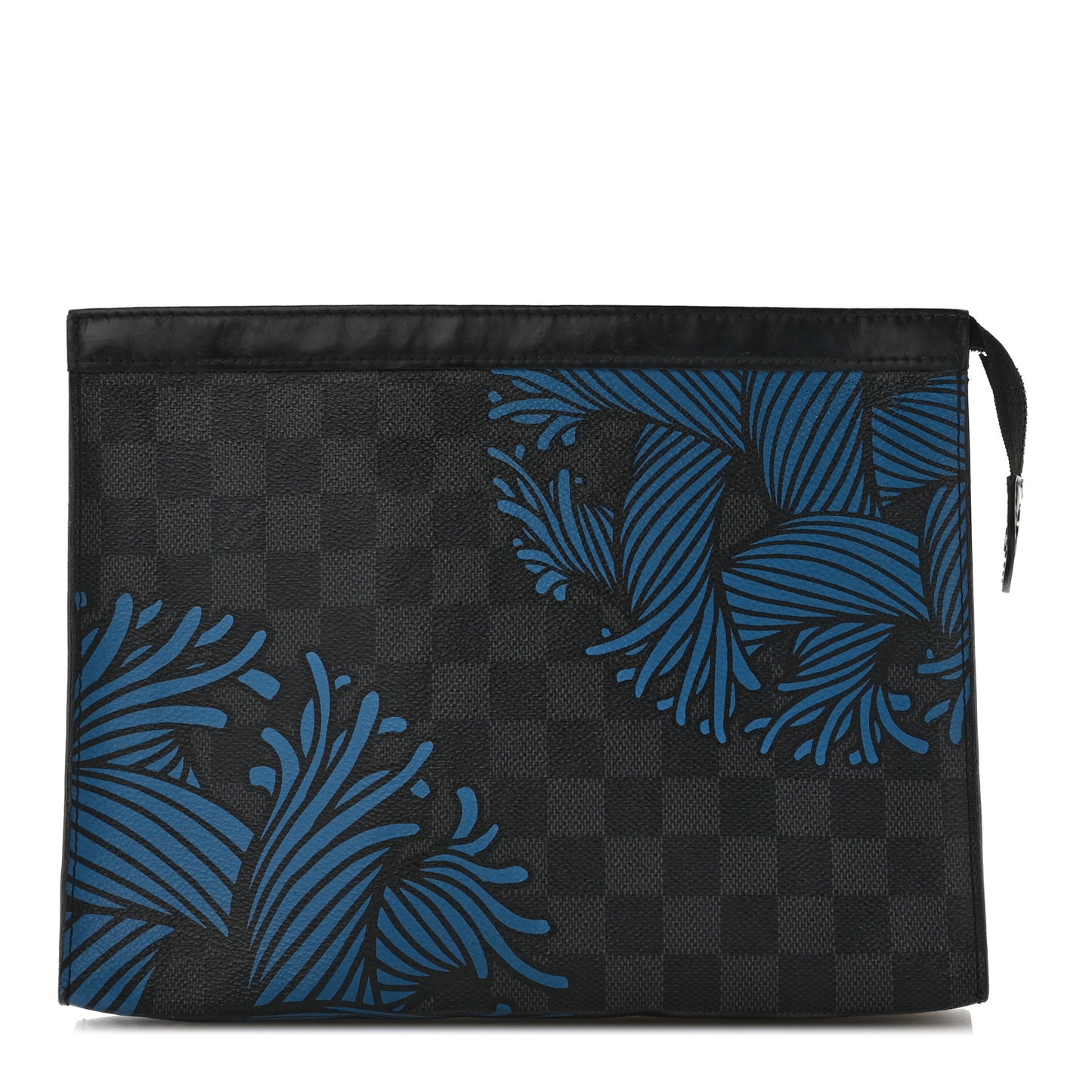 Damier Graphite Rope Pochette Voyage Blue