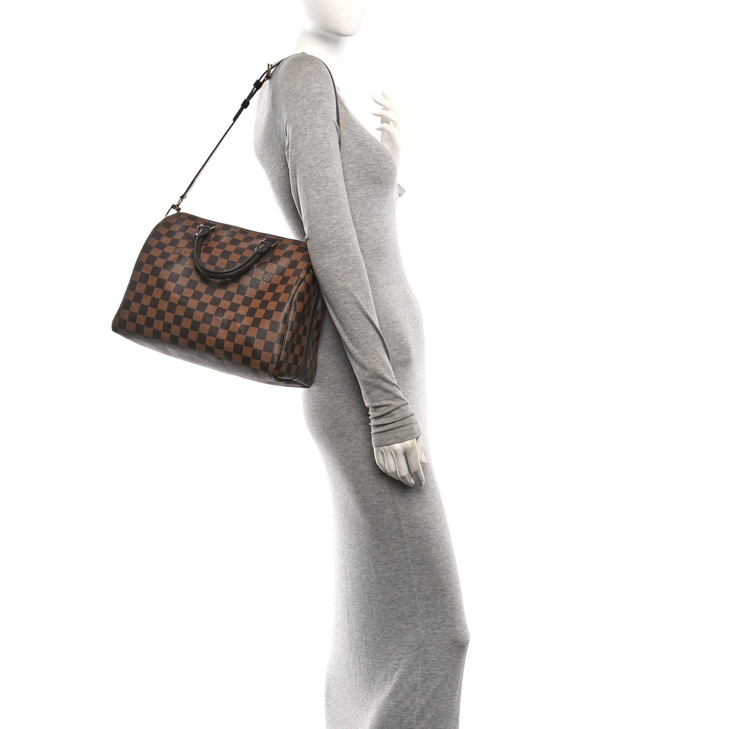 Damier Ebene Speedy Bandouliere 35