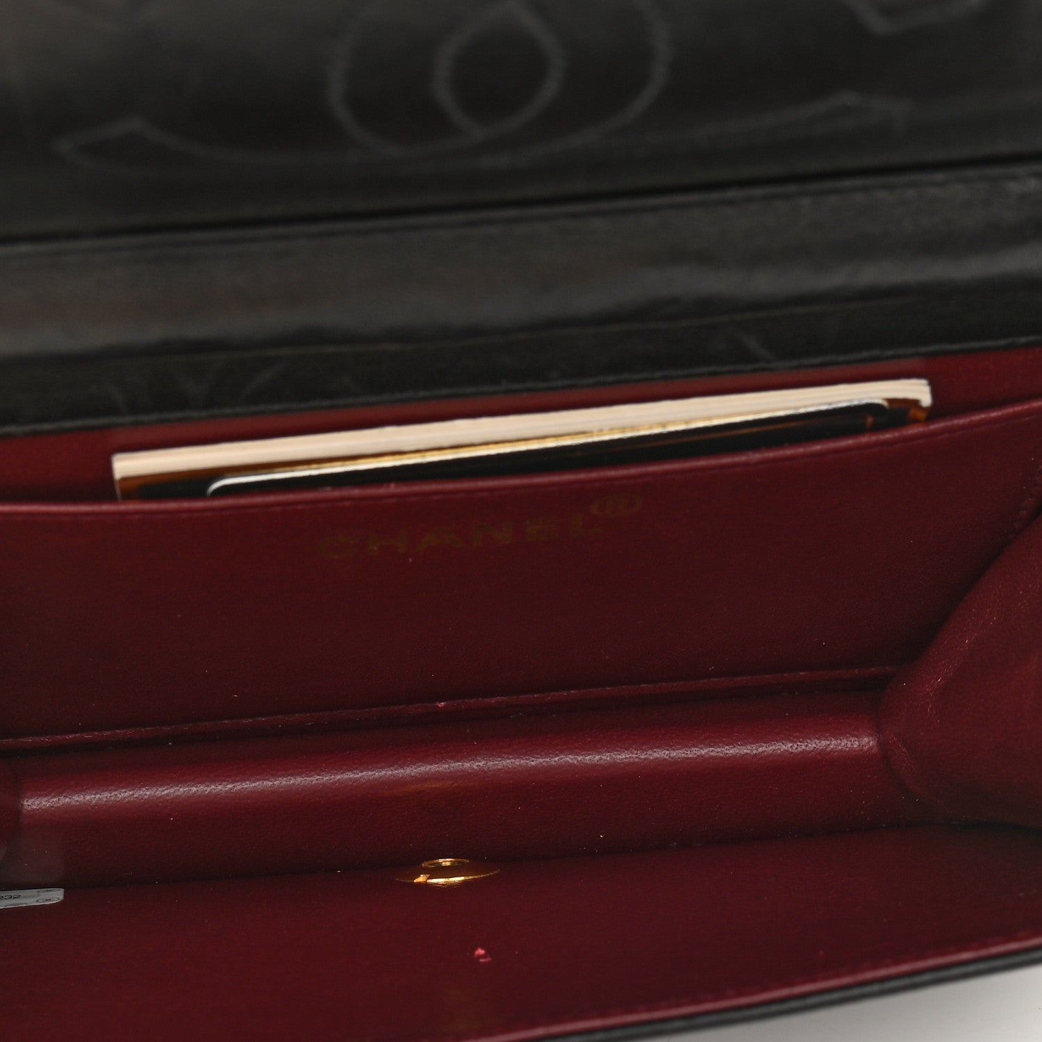 Chanel Lambskin Quilted Mini Flap Black 5 of 10