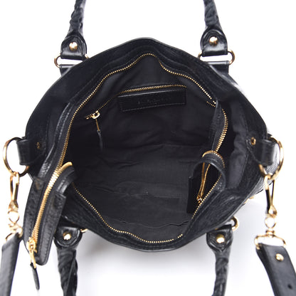 Balenciaga Agneau Giant 12 Gold Hardware Town Black 5 of 9