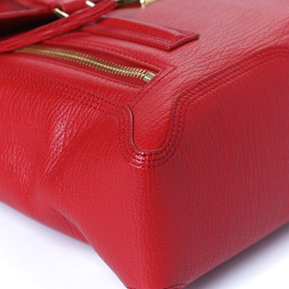 3.1 Phillip Lim Textured Calfskin Medium Pashli Satchel Red 11 of 13