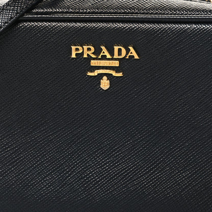 Prada Saffiano Mini Camera Crossbody Bag Black 7 of 11