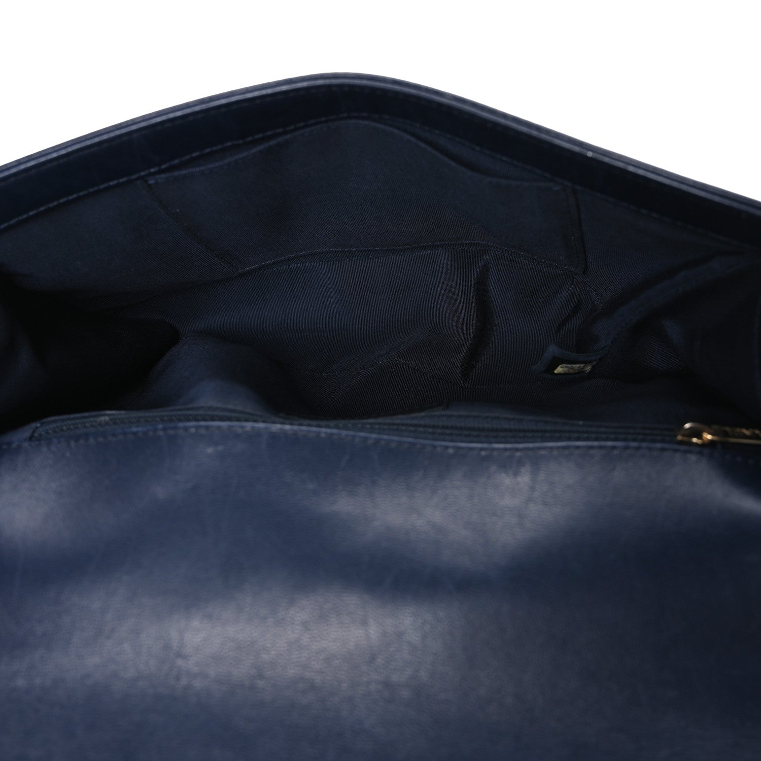 Chanel Lambskin Quilted New Medium Boy Flap Navy 5 of 11