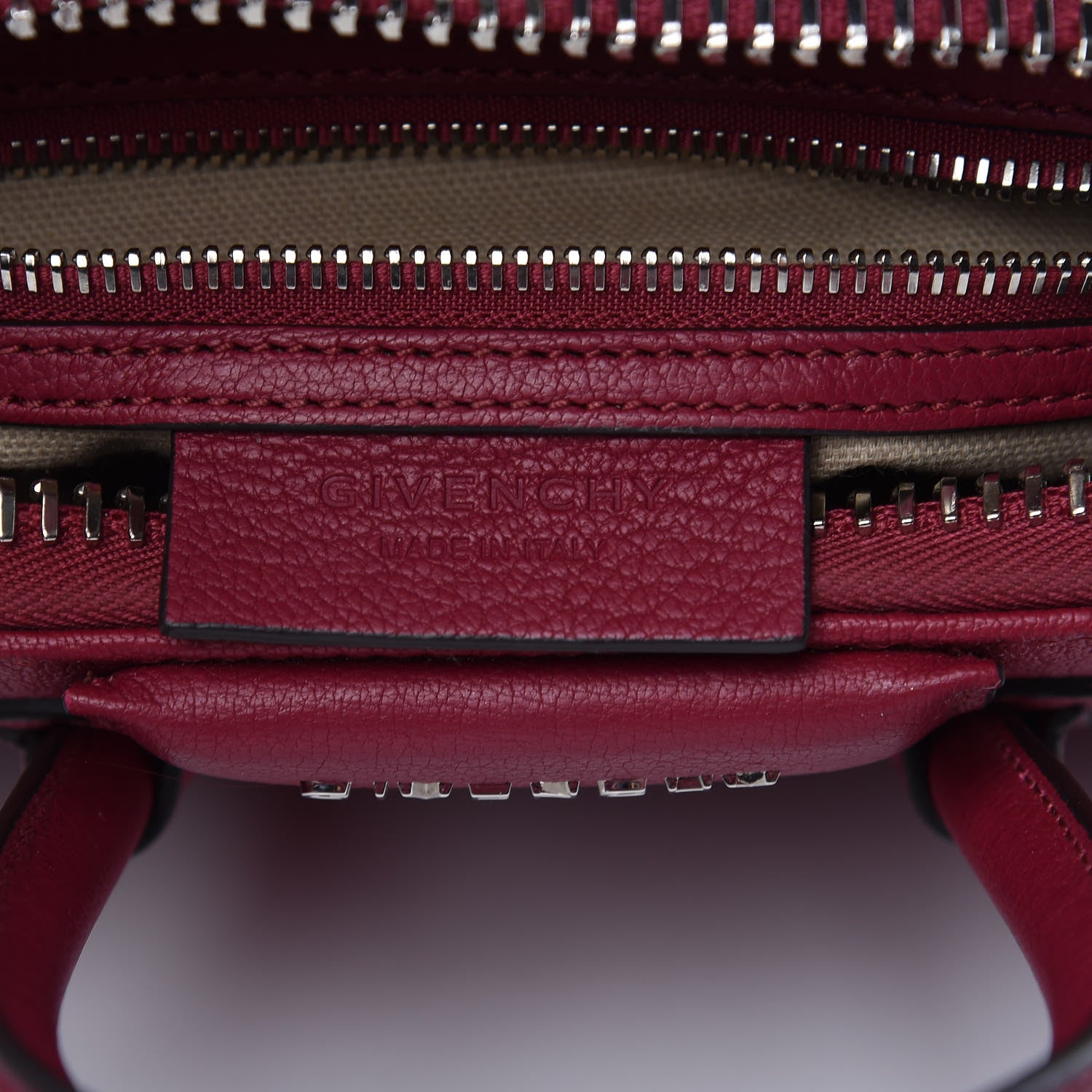 Givenchy Sugar Goatskin Mini Antigona Fig Pink 6 of 11