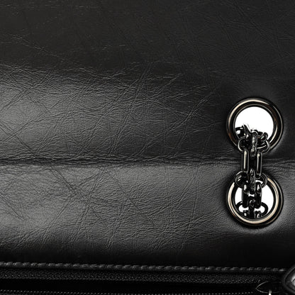 Chanel Aged Calfskin Chevron Quilted 2.55 Reissue Mini Flap So Black 11 of 12