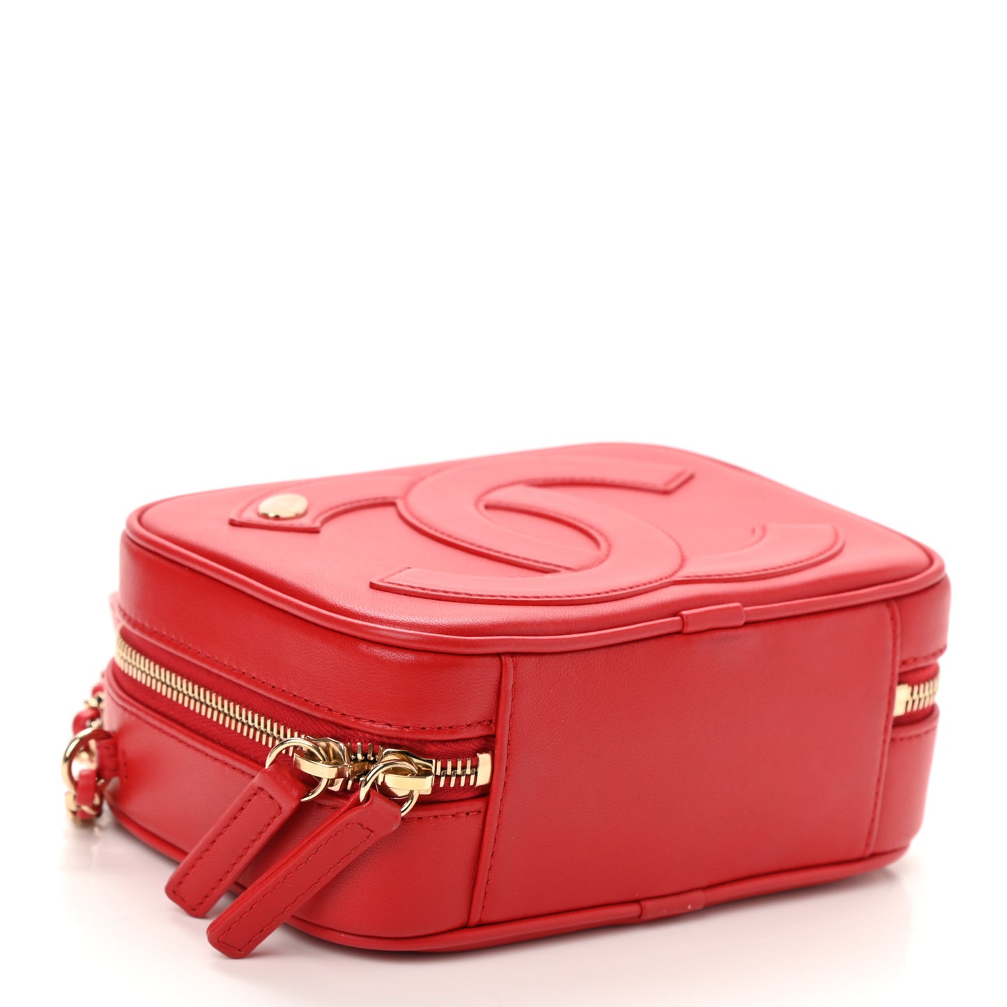 Lambskin CC Mania Camera Case Red