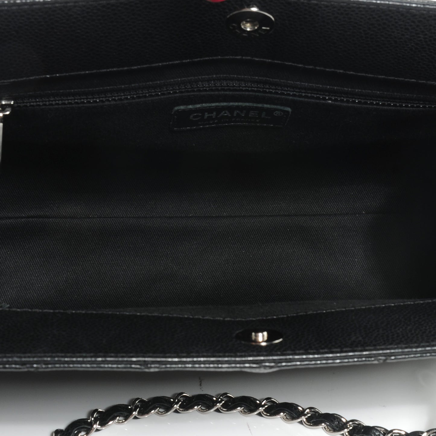 Caviar Timeless CC Shopping Tote Black