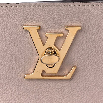 Louis Vuitton Calfskin Lockme Go Tote Greige 14 of 14