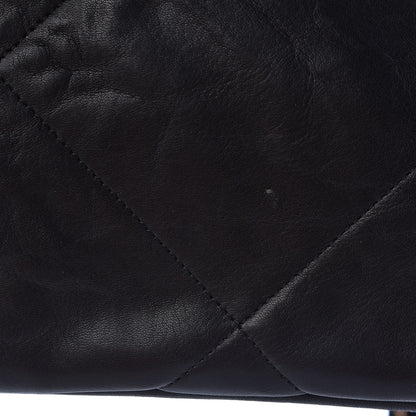 Lanvin Lambskin Quilted Medium Amalia Shoulder Bag Black 13 of 14