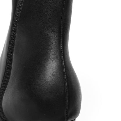 Christian Louboutin Calfskin Eloise Botta 85 Knee Boots 36 Black 7 of 7