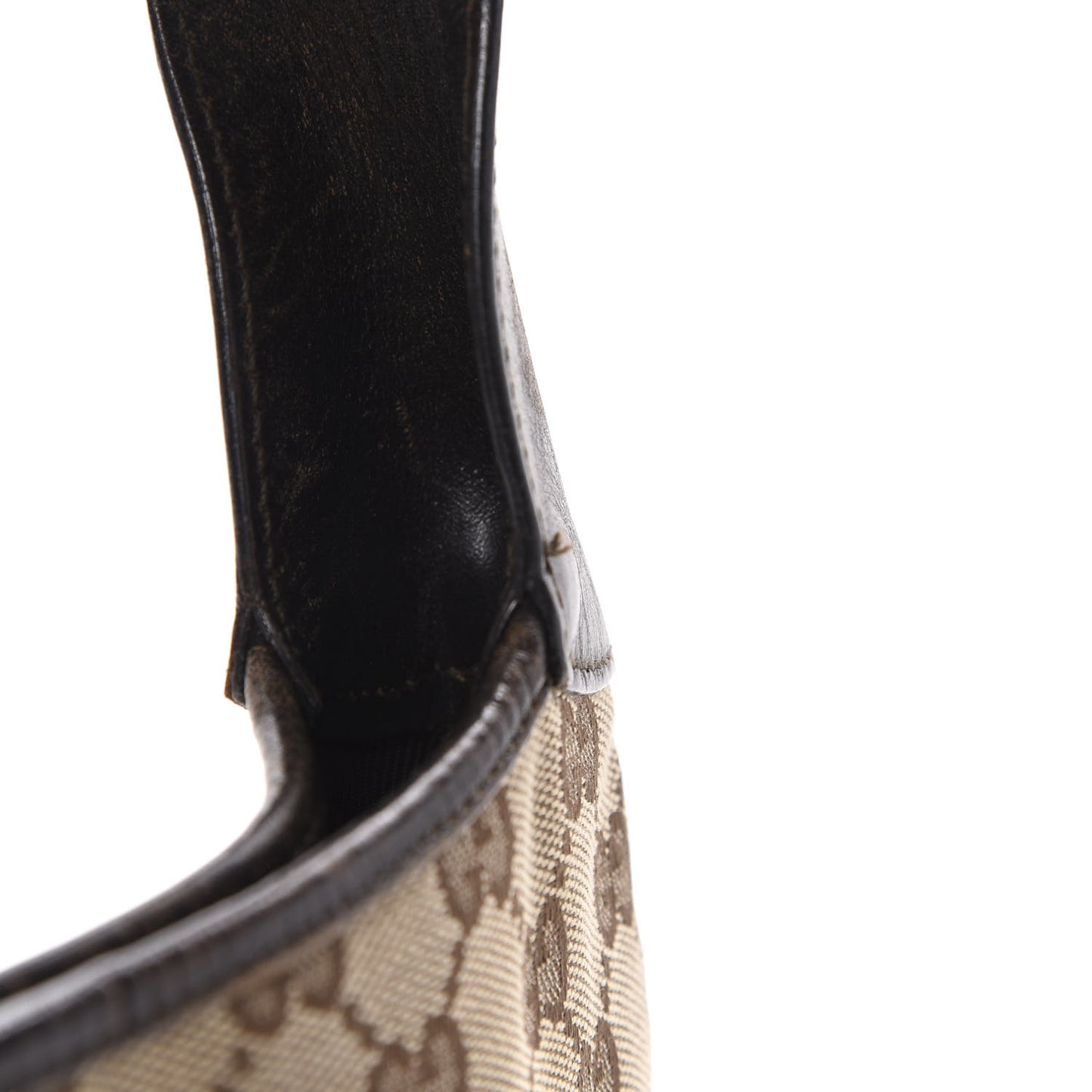 Monogram Web Jackie O Hobo Dark Brown