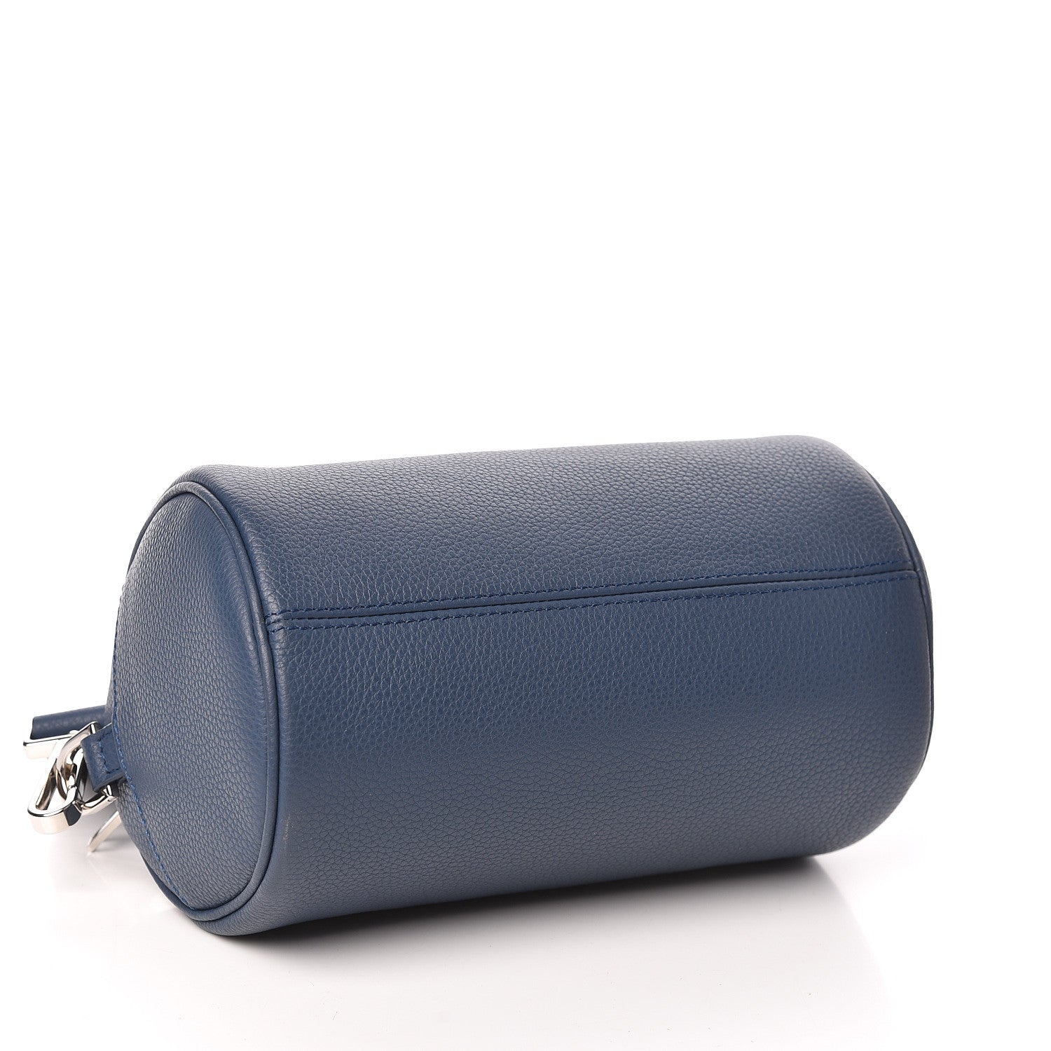 Christian Dior HOMME Grained Calfskin Mens Roller Pouch Navy Blue 4 of 9