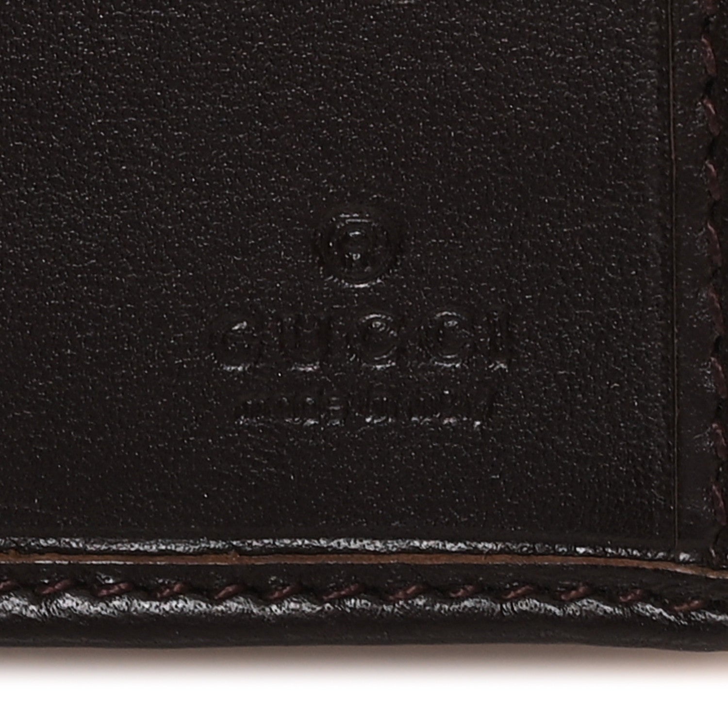 Gucci GG Plus Monogram Icon Bar Continental Flap Wallet Dark Brown 6 of 8