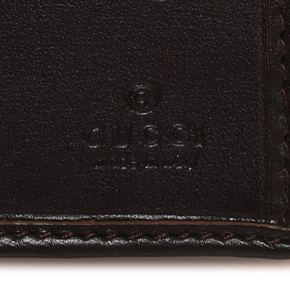 Gucci GG Plus Monogram Icon Bar Continental Flap Wallet Dark Brown 6 of 8