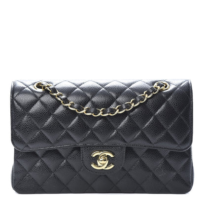 Chanel Caviar Quilted Small Double Flap Black 1 of 15
