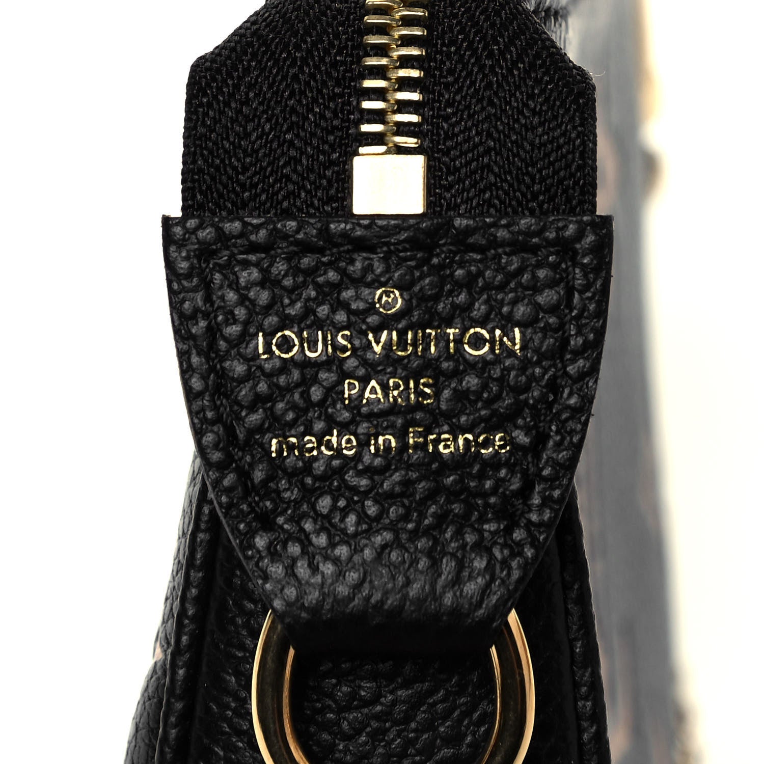 Louis Vuitton Empreinte Monogram Giant Mini Pochette Accessories Black 5 of 7