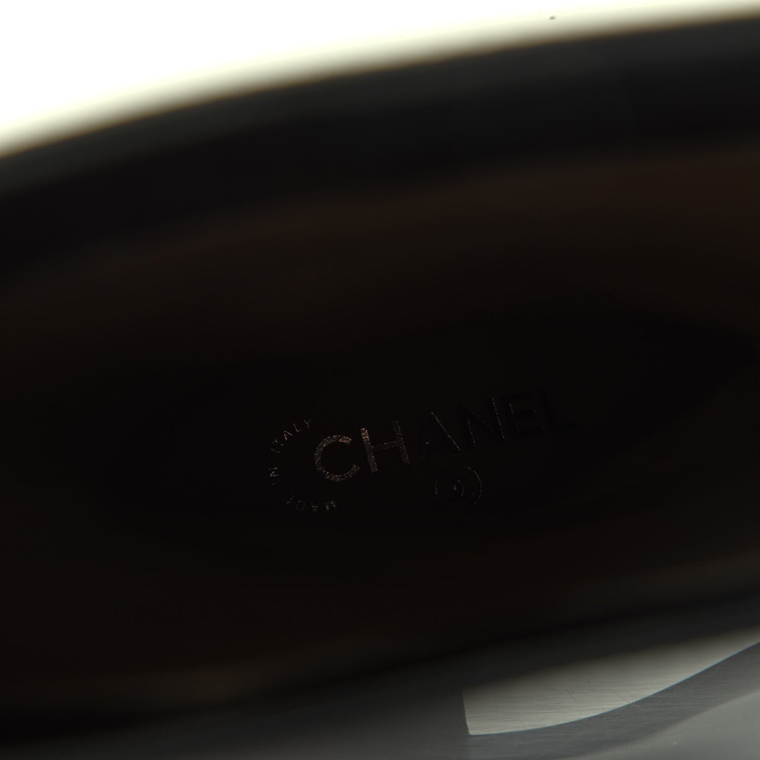 Chanel Glazed Calfskin CC High Boots 35 Black 8 of 10