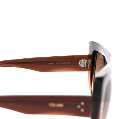 Celine Acetate Square Sunglasses CL40157U Brown 5 of 8
