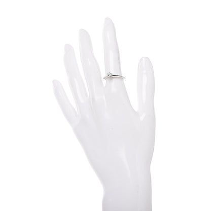 Tiffany Platinum Diamond .24ct Solitaire Engagement Ring 52 6 3 of 12