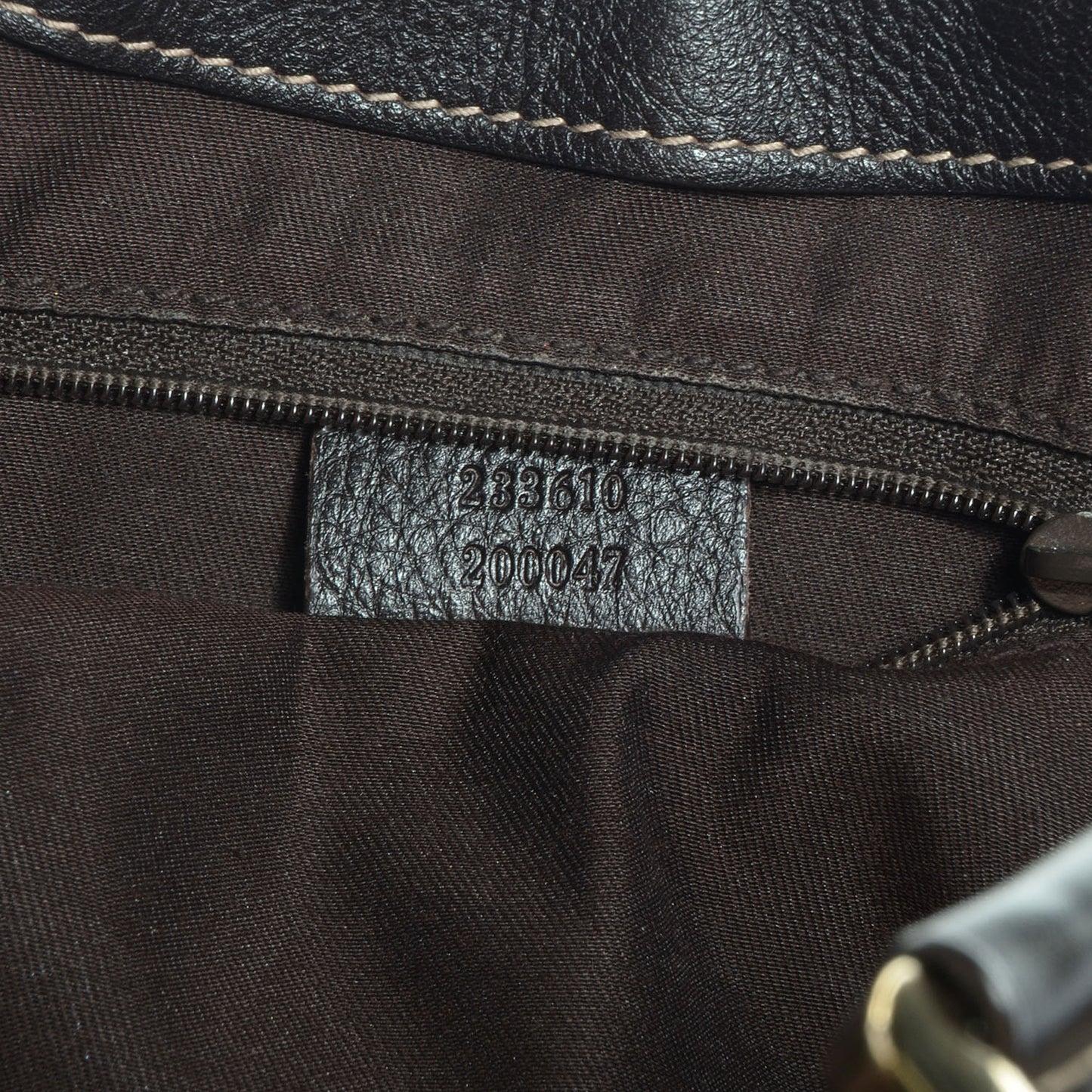 Monogram Medium New Ladies Web Tote Brown