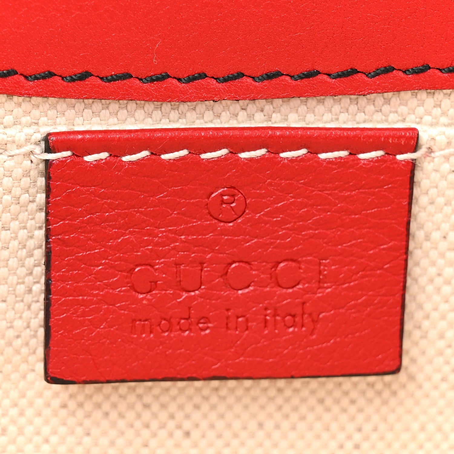 Gucci Guccissima Medium Emily Chain Shoulder Bag Red 6 of 17
