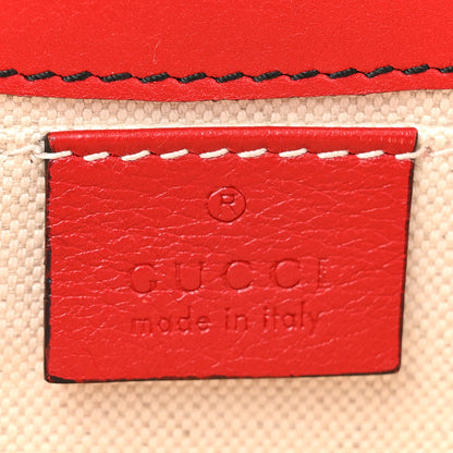Gucci Guccissima Medium Emily Chain Shoulder Bag Red 6 of 17
