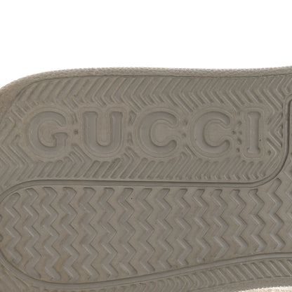 Gucci GG Supreme Mens Platform Sneaker 9 Grey Beige 7 of 8