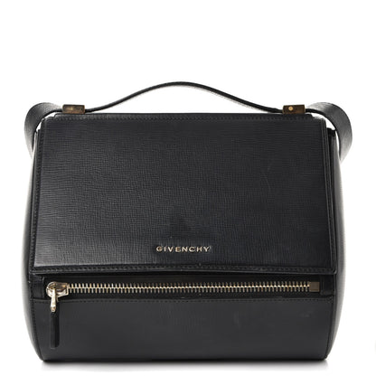 Givenchy Textured Calfskin Medium Pandora Box Crossbody Bag Black 1 of 12