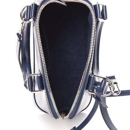 Louis Vuitton Epi Alma BB Indigo 5 of 9