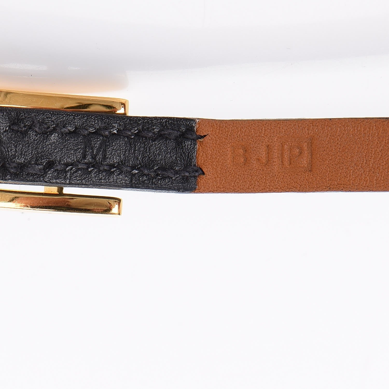 Hermes Chamonix Hapi 3 MM Triple Tour Wrap Bracelet M Black 5 of 8