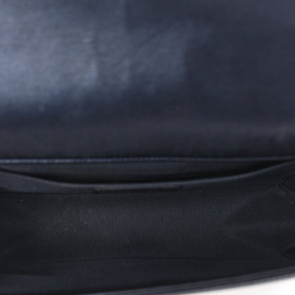 Chanel Lambskin Embossed Medium Boy Cube Flap Navy 5 of 10