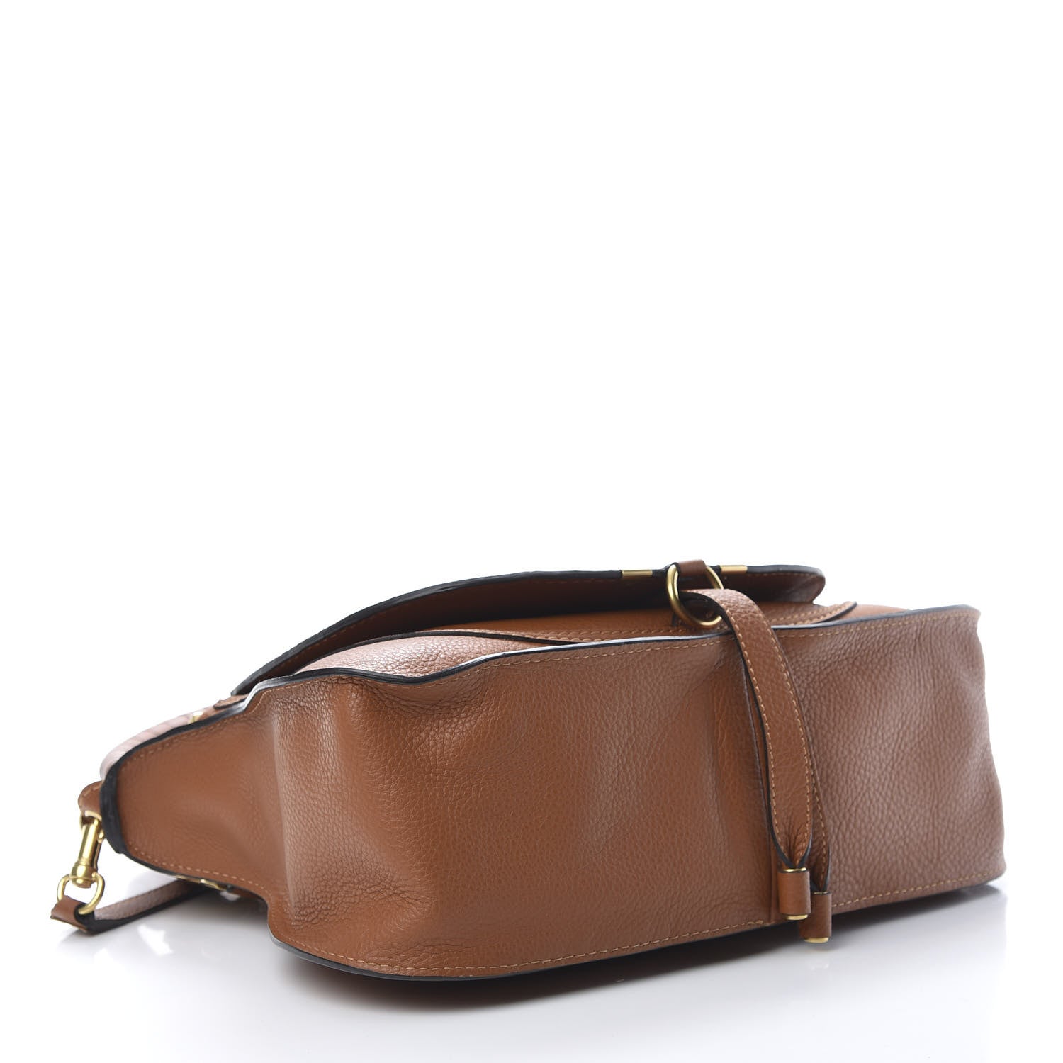 Chloe Calfskin Medium Marcie Satchel Tan 4 of 12