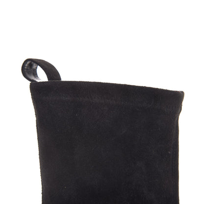 Christian Louboutin Veau Velours Stretch Gena 85 Bootie 36 Black 9 of 10