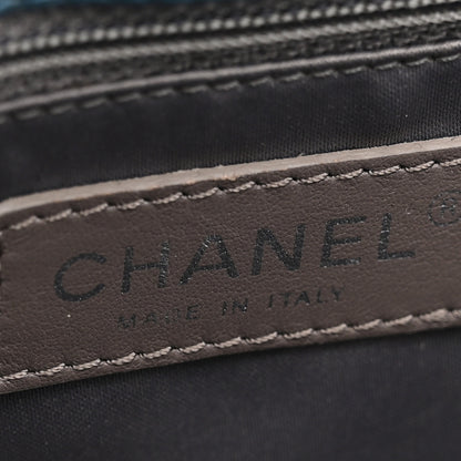 Chanel Caviar Quilted Petit Shopping Tote PST Blue 6 of 12