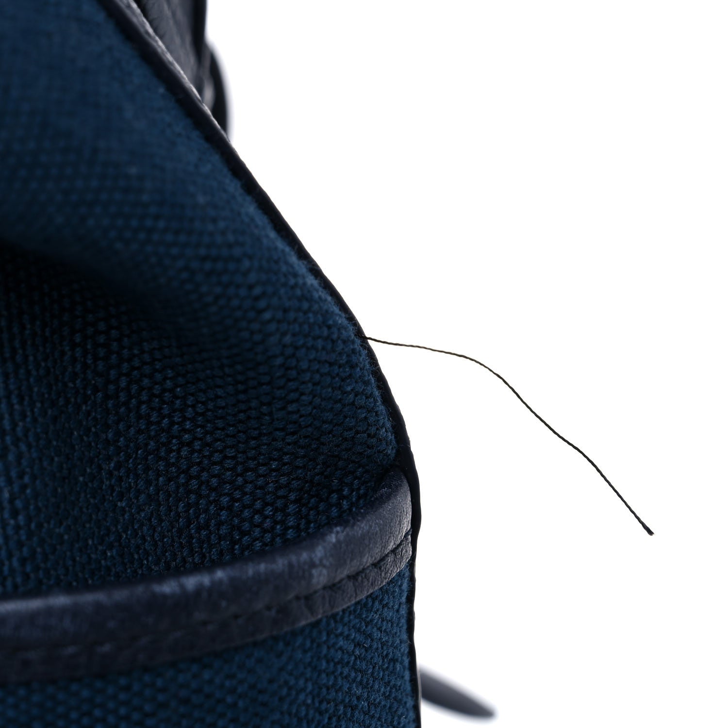 Burberry Grain Calfskin Canvas Mega Check Drifton Backpack Blue 16 of 19