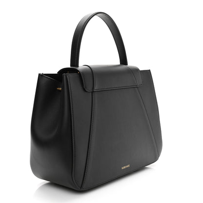 Versace Vitello Barocco Virtus Small Top Handle Shoulder Bag Black 3 of 9