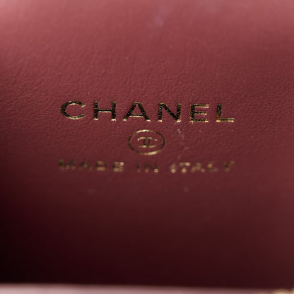 Chanel Caviar Quilted Small Vertical Coco Beauty Vanity Case With Chain Black 6 of 12