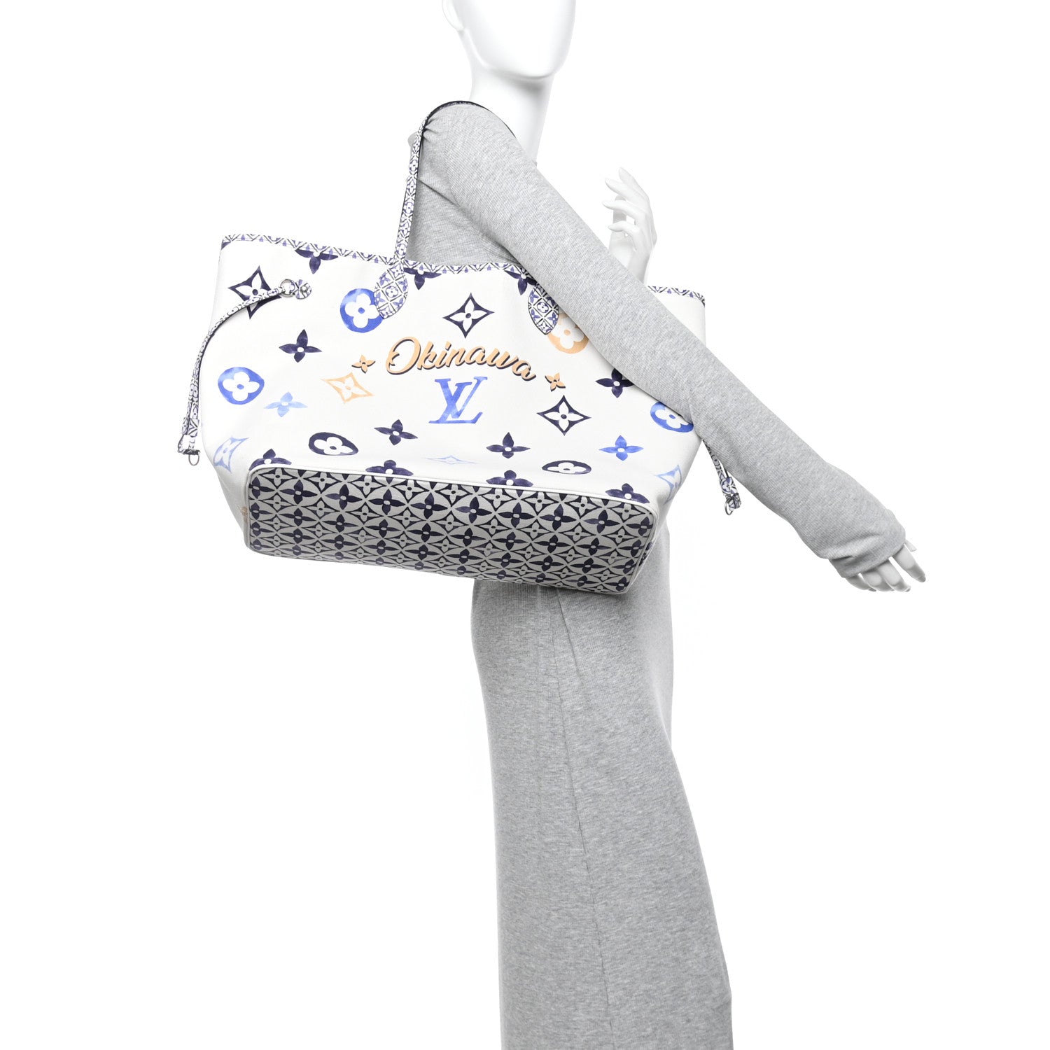 Louis Vuitton Monogram Canvas By The Pool Okinawa 2.0 Neverfull GM Blue 2 of 13