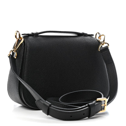 Louis Vuitton Grained Calfskin Vivienne NM Black 2 of 4